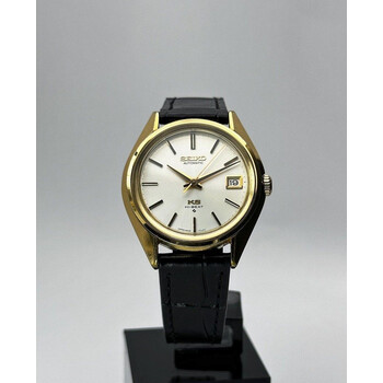 37mm • 1974 King Seiko 56KS 5625-7113 Gold Plated Automatic Hi-Beat